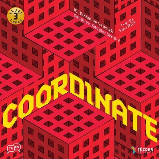 Coordinate-Level 3-1.Kitap-IQ ve Yetenek Serisi-İlkokul | Tüzder Yayınları