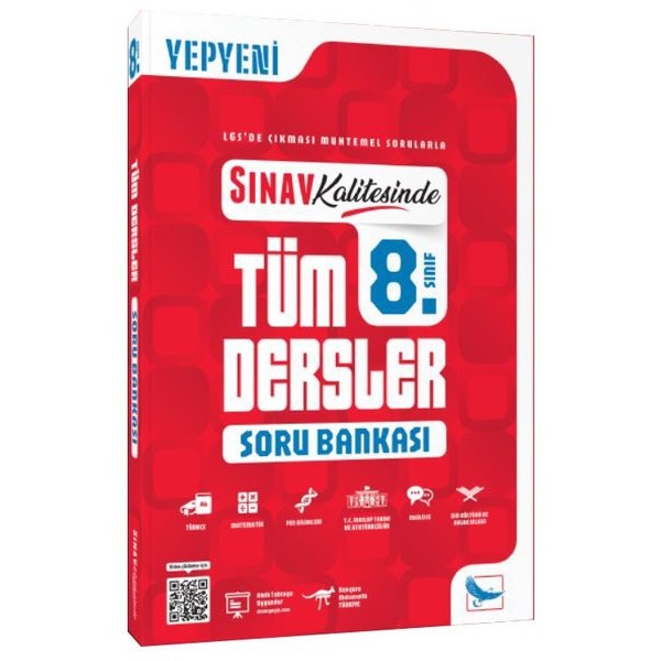 Sınav Kalitesinde 8. Sınıf LGS Tüm Dersler Soru Bankası | Sınav Yayınları (İnce Kapak)