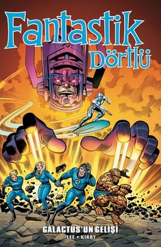 Fantastik Dörtlü - Galactus'un Gelişi | Arka Bahçe Yayıncılık (İnce Kapak)