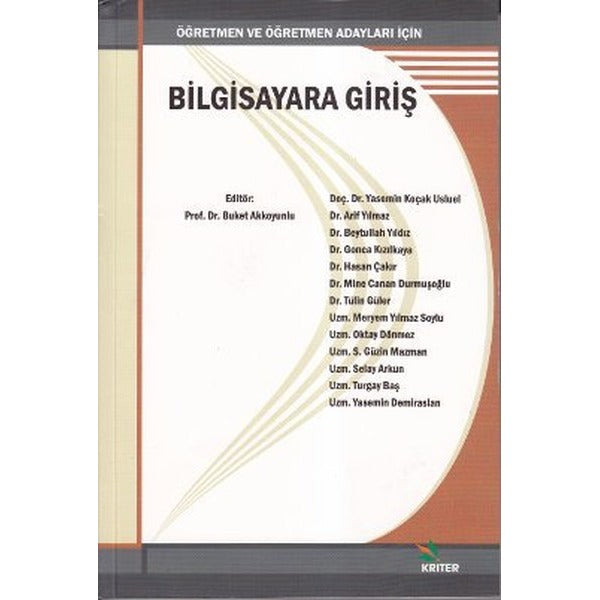 Öğretmen ve Öğretmen Adayları İçin Bilgisayara Giriş