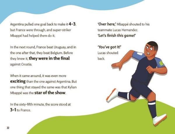 Unbelievable Football Short Colour Stories: Superstar Strikers! | Hachette Children (İnce Kapak)  - Resim 2
