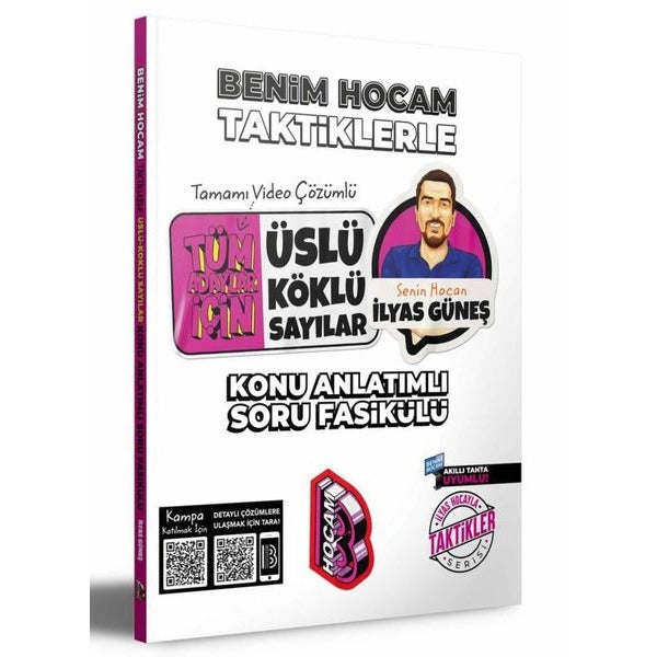 2022 Tüm Adaylar için Taktiklerle Üslü - Köklü Sayılar Konu Anlatımlı Soru Fasikülü | Benim Hocam Yayınları (İnce Kapak)