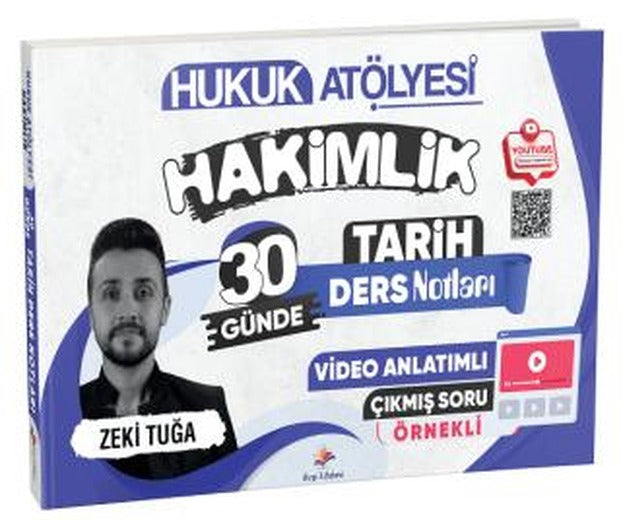 Hukuk Atölyesi Hakimlik 30 Günde Tarih Video Ders Notları | Dizgi Kitap (Ciltsiz)