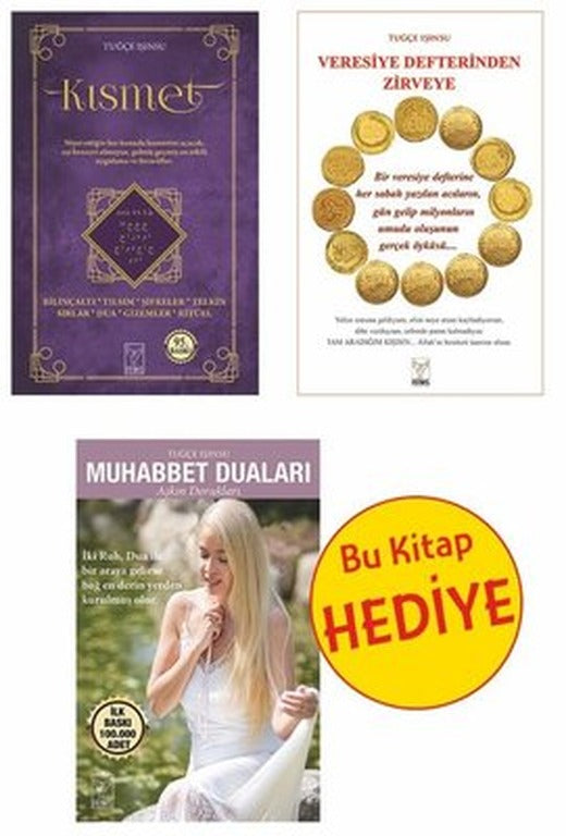 Kısmet - Veresiye Defteri Seti - 2 Kitap Takım - Hediye: Muhabbet Duaları | Feniks Kitap (İnce Kapak)