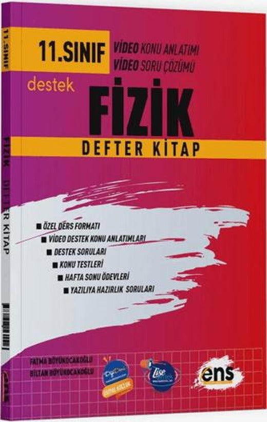 11. Sınıf Fizik Defter Kitap | ENS Yayınları (Ciltsiz)