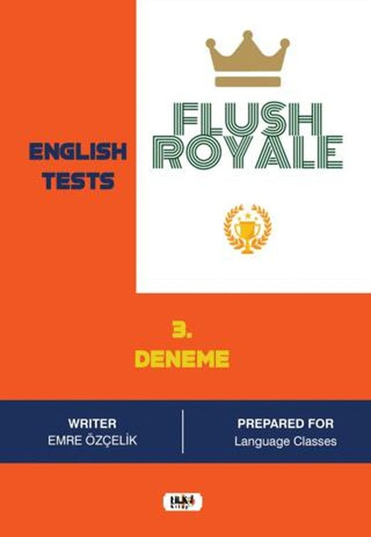 Flush Royale English Tests 3 | Tilki Kitap (Ciltsiz)