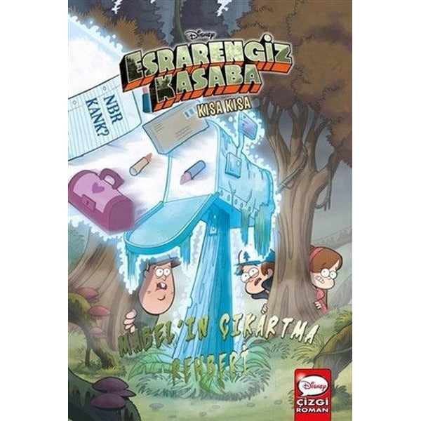 Disney Esrarengiz Kasaba - Kısa Kısa Mabel'in Çıkartma Rehberi | Beta Kids (İnce Kapak)