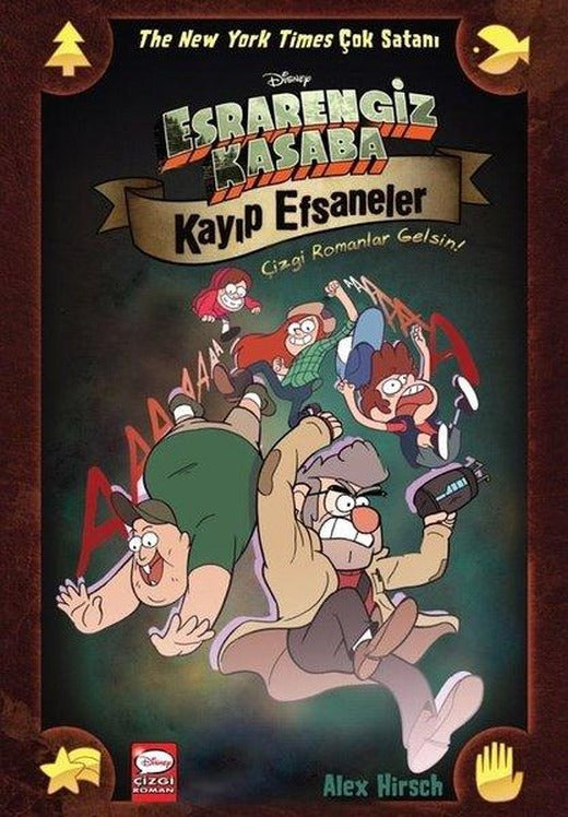 Disney Esrarengiz Kasaba Kayıp Efsaneler - Çizgi Romanlar Gelsin! | Beta Kids (İnce Kapak)