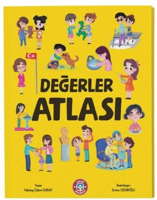 Değerler Atlası | Çocuk Akademi Yayınları (İnce Kapak)