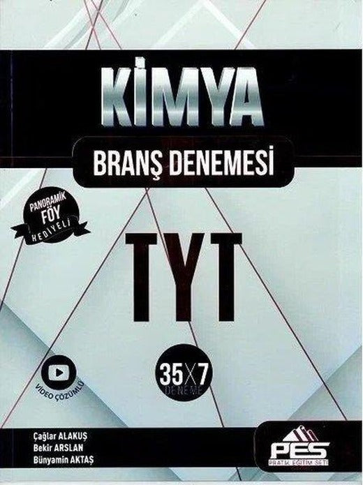 TYT Kimya 35x7 Branş Deneme | Pes Yayınları (İnce Kapak)