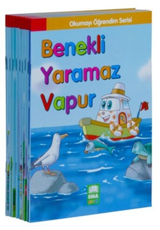 Okumayı Öğrendim Serisi - 10 Kitap Takım Küçük Boy | Ema Çocuk