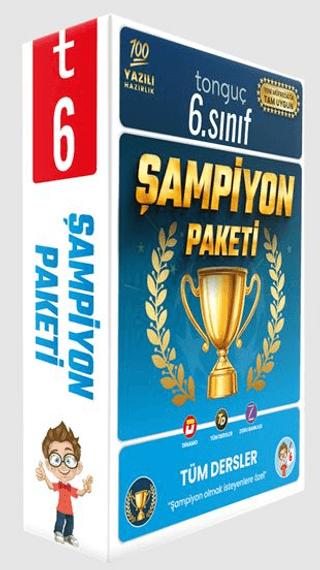 6. Sınıf Şampiyon Paketi | Tonguç Akademi (Ciltsiz)  - Resim 1