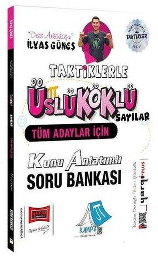 Tüm Adaylar İçin Taktiklerle Üslü Köklü Sayılar Konu Anlatımlı Soru Bankası | Yargı Yayınları (İnce Kapak)