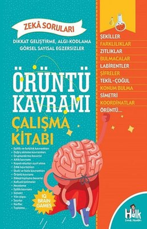 Örüntü Kavramı Çalışma Kitabı | Halk Kitabevi