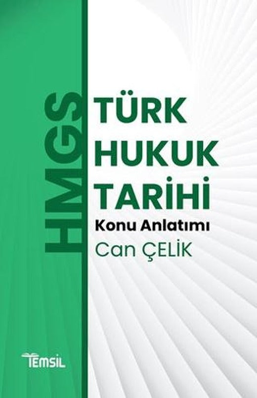 HMGS Türk Hukuk Tarihi Konu Anlatımı | Temsil Kitap (Ciltsiz)