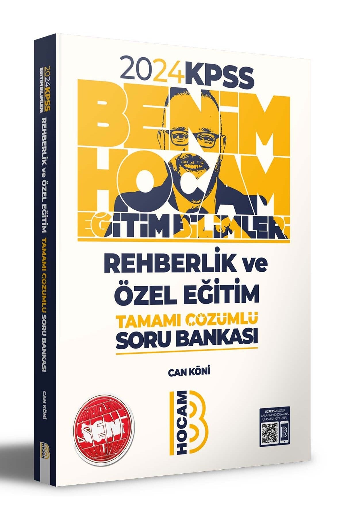 2023 KPSS Eğitim Bilimleri Rehberlik ve Özel Eğitim Tamamı Çözümlü Soru Bankası | Benim Hocam Yayınları (İnce Kapak)