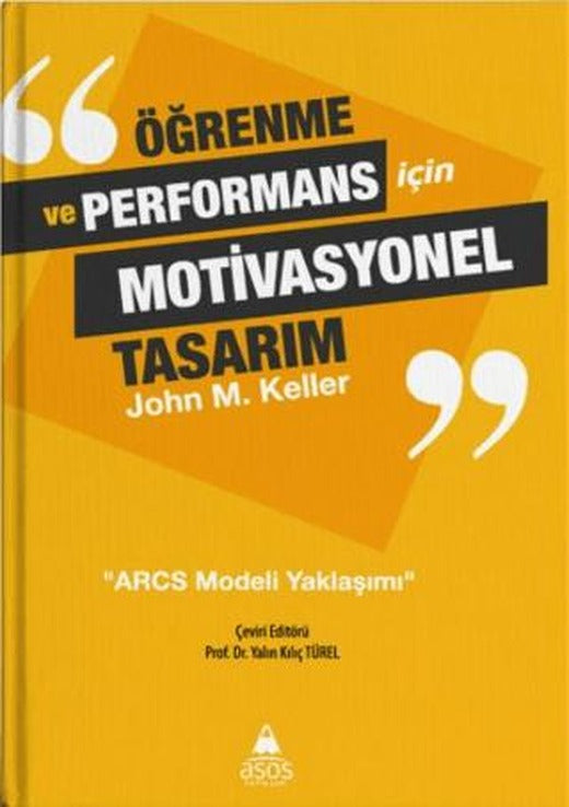Öğrenme ve Performans İçin Motivasyonel Tasarım