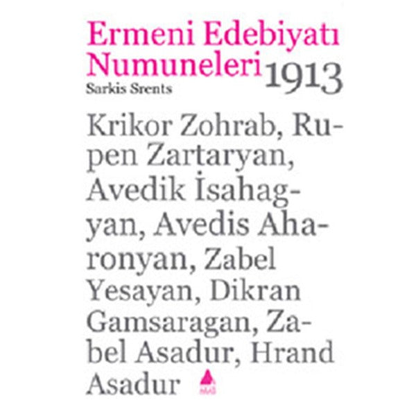 Ermeni Edebiyatı Numuneleri- 1913 | Aras Yayıncılık