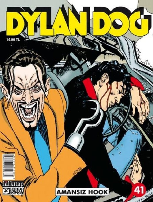 Dylan Dog Sayı 41-Amansız Hook | Lal (İnce Kapak)