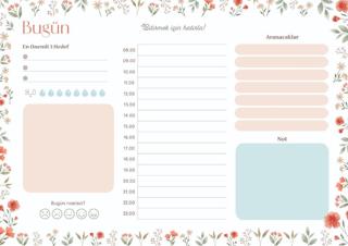 Günlük Planlayıcı 7 | Wenote Tasarım - Resim 1