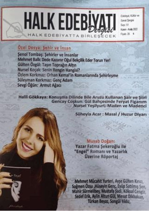Halk Edebiyatı Dergisi Sayı: 51 Kasım - Aralık 2022 | Halk Edebiyatı Dergisi Yayınları (Ciltsiz)