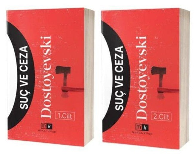Suç ve Ceza Seti - 2 Kitap Takım | MK Mirhan Kitap (İnce Kapak)