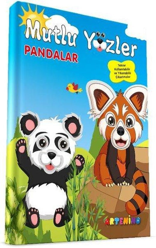Mutlu Yüzler: Pandalar | Artenino Yayıncılık (İnce Kapak)
