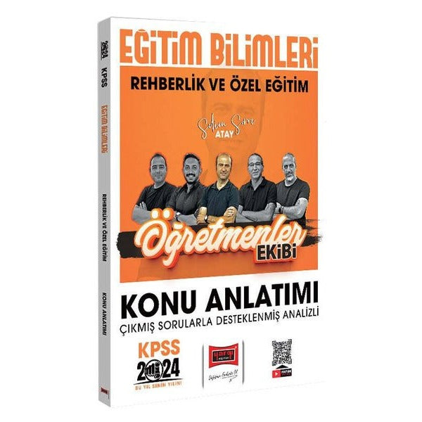 2024 KPSS Eğitim Bilimleri Öğretmenler Ekibi Rehberlik ve Özel Eğitim Konu Anlatımı | Yargı Yayınevi (Ciltsiz)