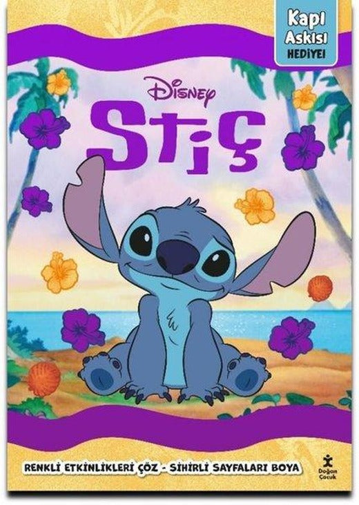 Disney Stiç - Parıltılı Etkinlikler Kitabı - Kapı Askısı Hediye! | Doğan Çocuk (İnce Kapak)