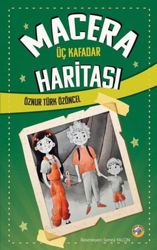 Macera Haritası - Üç Kafadar | Akıllı Zebra (İnce Kapak)