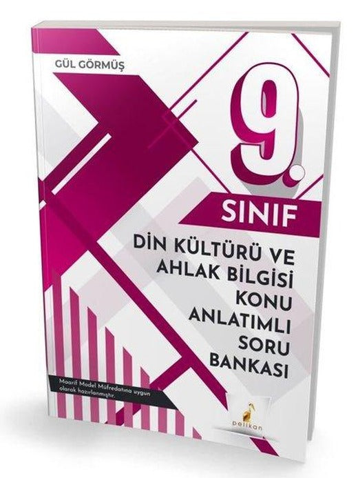 9 .Sınıf Din Kültürü ve Ahlak Bilgisi Konu Anlatımlı Soru Bankası | Pelikan Yayınları (İnce Kapak)