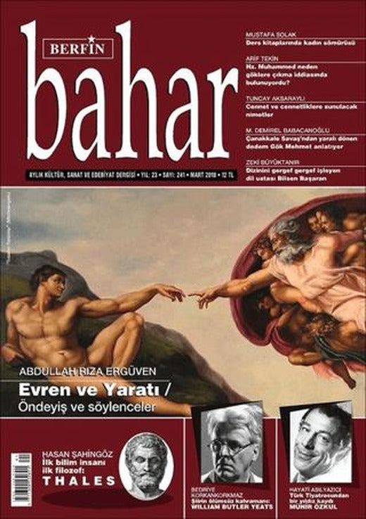 Berfin Bahar Aylık Kültür Sanat ve Edebiyat Dergisi Yıl: 23 Sayı: 241 Mart 2018 | Berfin Bahar Dergisi (Ciltsiz)