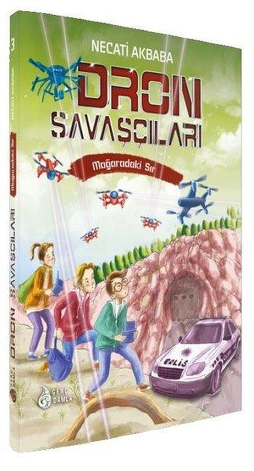 Dron Savaşçıları - Mağaradaki Sır | Genç Damla Yayınevi (Ciltli)