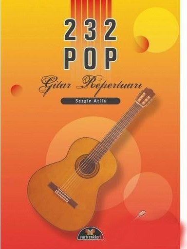 232 Pop Gitar Metodu-sezgin Atila kitap kapağı