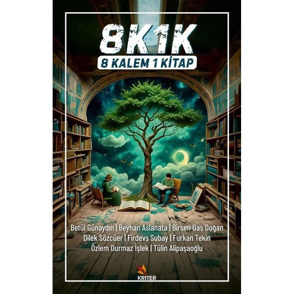 8K1K 8 Kalem 1 Kitap | Kriter (İnce Kapak)