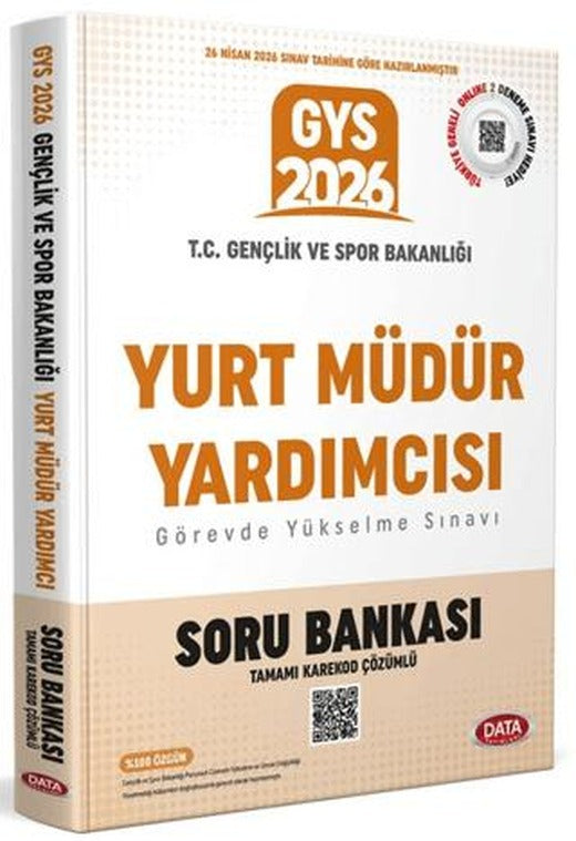 T.C. Gençlik ve Spor Bakanlığı Yurt Müdür Yardımcısı Soru Bankası - Karekod Çözümlü