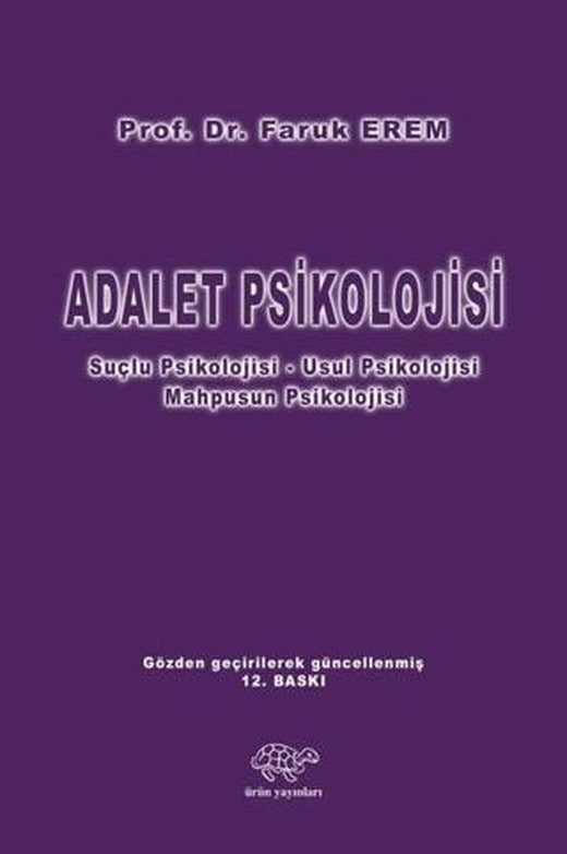 Adalet Psikolojisi | Ürün Yayınları (Ciltsiz)