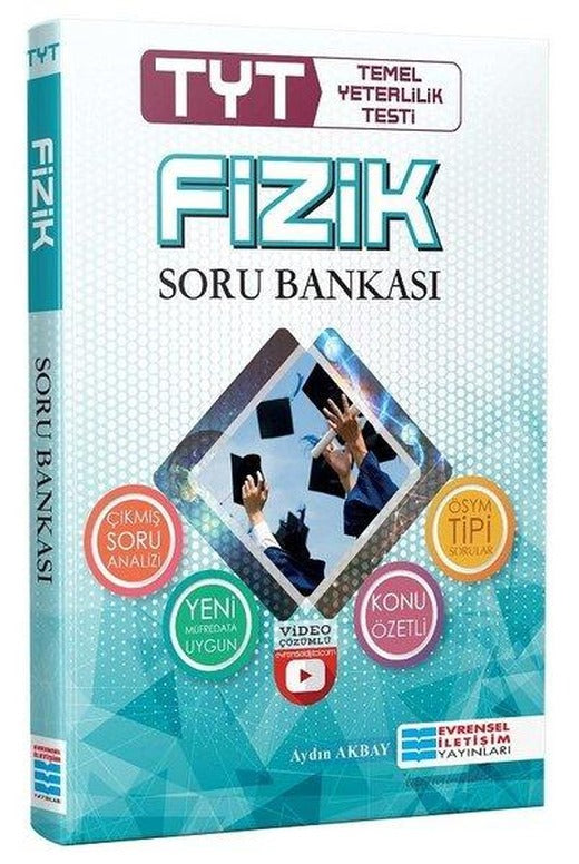TYT Fizik Video Çözümlü Soru Bankası | Evrensel İletişim Yayınları (İnce Kapak)