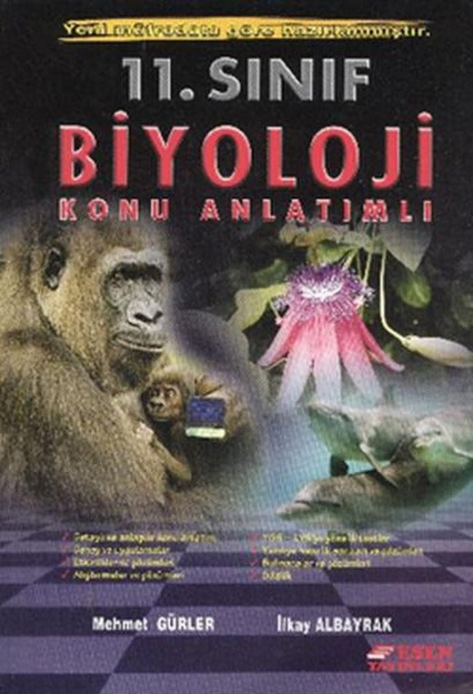 11.Sınıf Biyoloji Konu Anlatımlı | Esen Yayıncılık - Eğitim - Eğitim Dizisi (İnce Kapak)