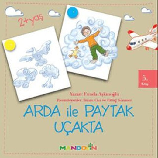 Arda ile Paytak Uçakta 5. Kitap | Mandolin Yayınları (Ciltsiz)
