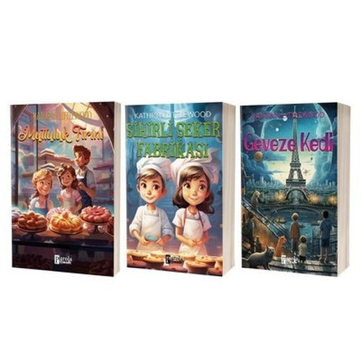 Mutluluk Fırını Serisi Seti - 3 Kitap Takım | Parola Çocuk (İnce Kapak)