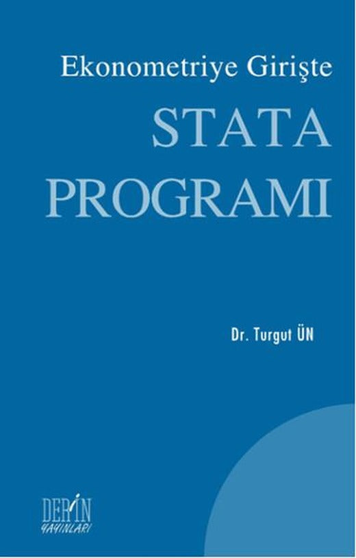 Ekonometriye Girişte Stata Programı | Derin Yayınları (İnce Kapak)