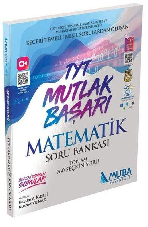 2022 TYT Mutlak Başarı Matematik Yeni Nesil Soru Bankası | Muba Yayınları (İnce Kapak)