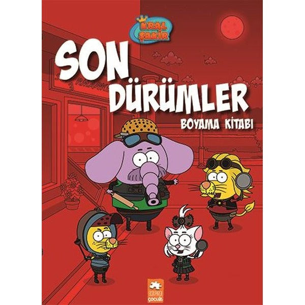 Kral Şakir-Son Dürümler - Boyama Kitabı | Eksik Parça Yayınları (İnce Kapak)