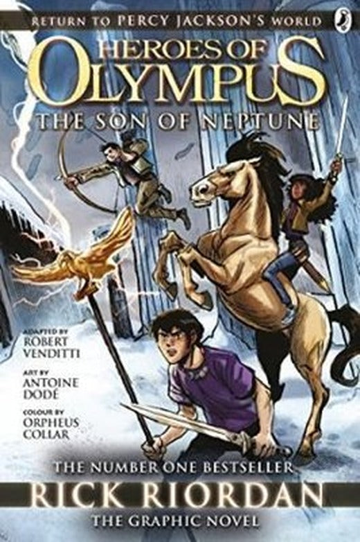The Son of Neptune: The Graphic Novel (Heroes of Olympus Book 2) | Puffin