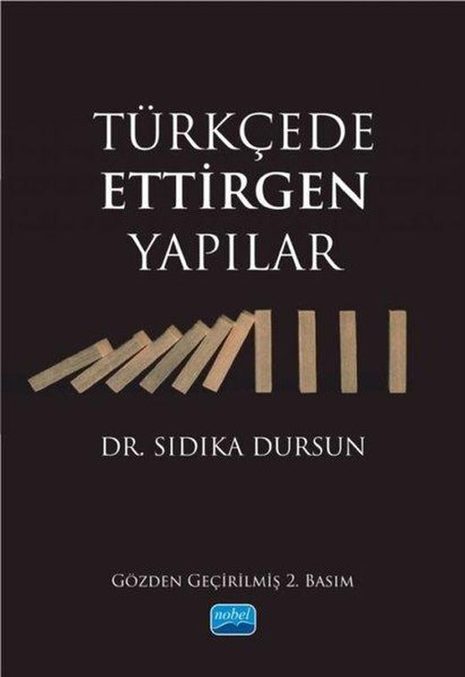 Türkçede Ettirgen Yapılar | Nobel Akademik Yayıncılık (İnce Kapak)
