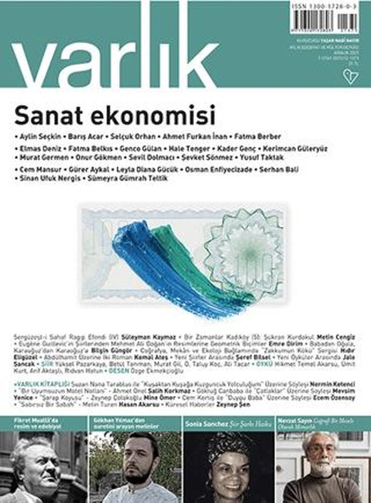 Varlık Edebiyat ve Kültür Dergisi Sayı: 1371 - Aralık 2021 | Varlık Dergisi Yayınları (Ciltsiz)