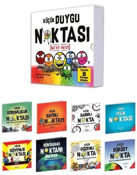 Küçük Duygu Noktası Seti - 8 Kitap Takım - Kutulu | Beta Kids