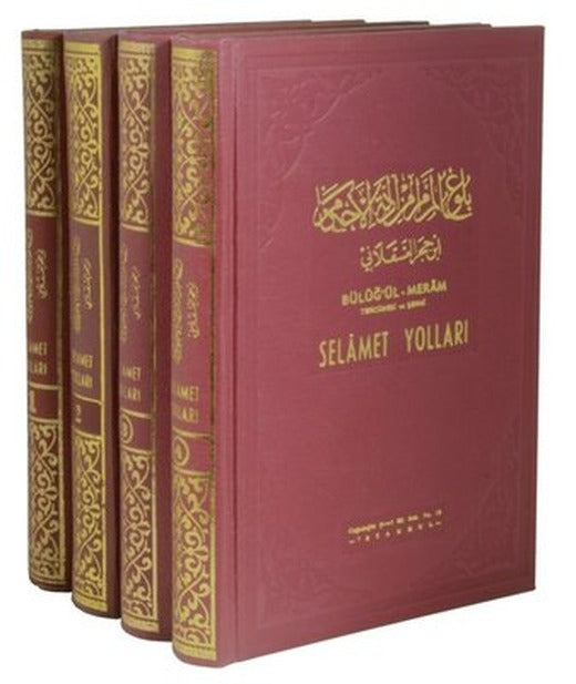 Selamet Yolları-Büluğul Meram Tercümesi ve Şerhi-4 Kitap Takım | Sönmez Neşriyat (Ciltli)