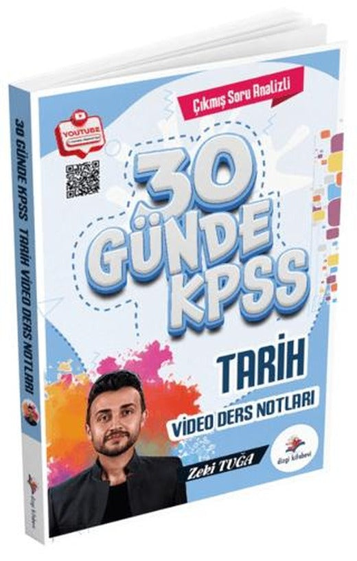 2026 KPSS 30 Günde Tarih Çıkmış Soru Analizli Video Ders Notları | Dizgi Kitap (Ciltsiz)